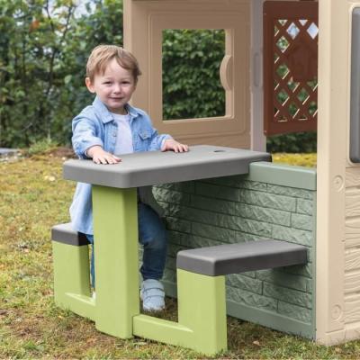 Table de Pique-Nique Smoby Life - Pour Maison Smoby - 2 Bancs