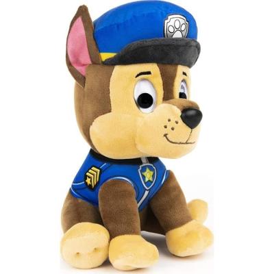 Peluche Chase la Pat' Patrouille - PAW PATROL - 25 cm - Marron - Enfant