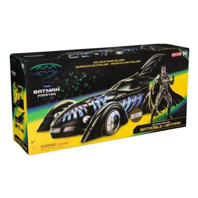 Pack Batmobile + Figurine Batman - Collection Rétro DC