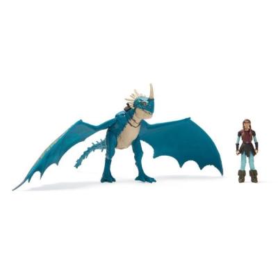 Figurine miniature Spin Master pack dragon et viking 25 cm - Tempête