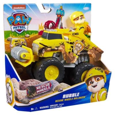 Véhicule et figurine Rescue Wheels Ruben La Pat' Patrouille - Camion
