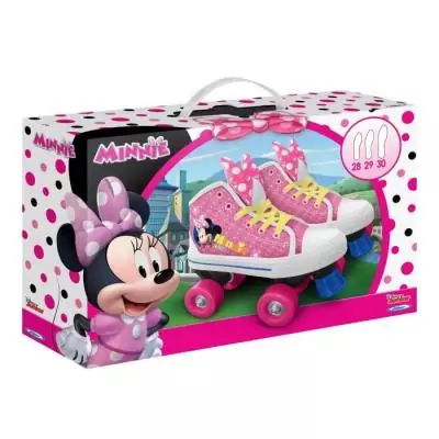 Patins à roulettes Quad DISNEY MINNIE - Taille 30 - Fille