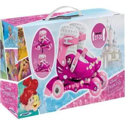 Patins en Ligne DISNEY PRINCESSES 2en1 Triskate Taille 27-30