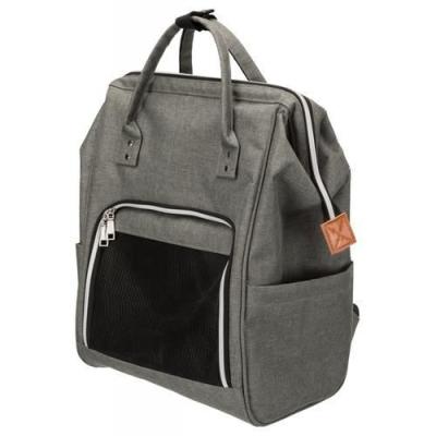 Sac de transport TRIXIE pour petits chiens - Gris - 32x42x22 cm