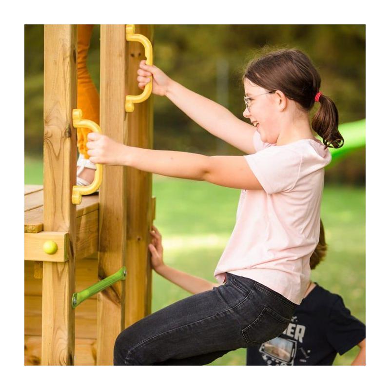 Station de jeux en bois SUNNY XPERIENCE - Amusement pour 5 enfants