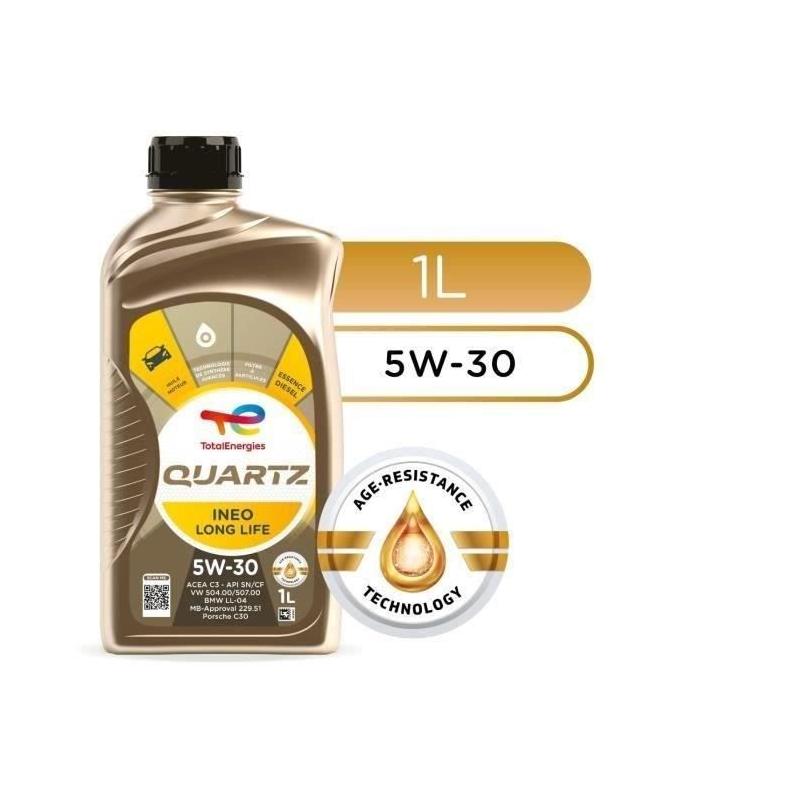 Huile moteur TotalEnergies Quartz Ineo Long Life 5W-30 - 1L