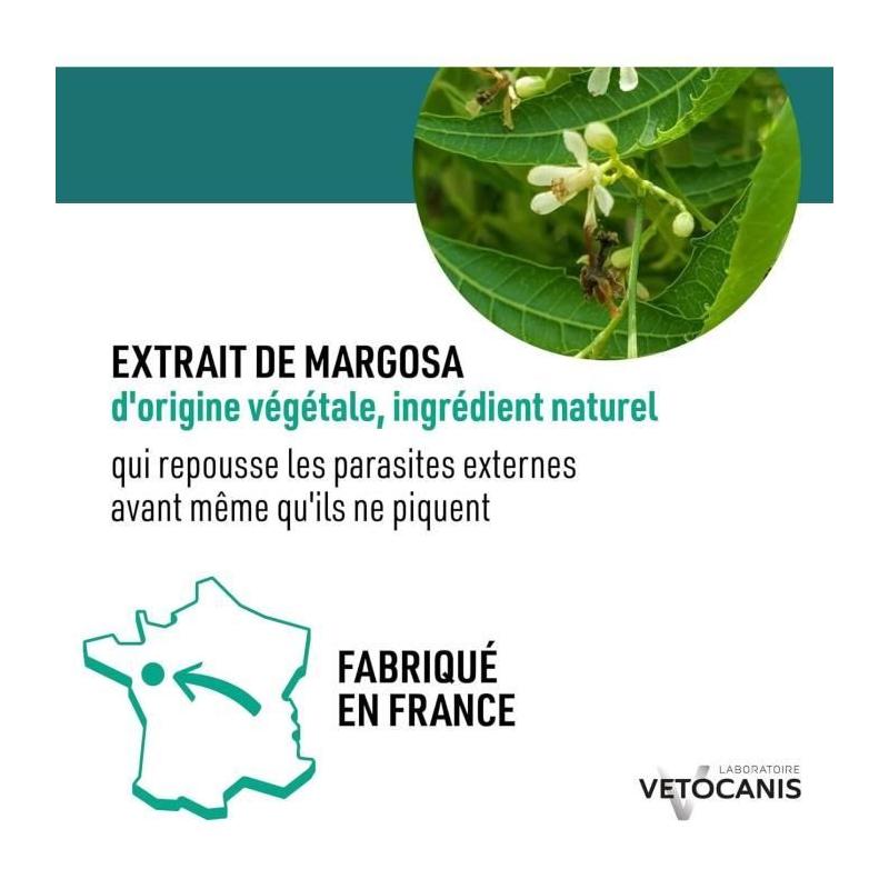 Shampoing anti-puces - VETOCANIS - Protection anti-parasites