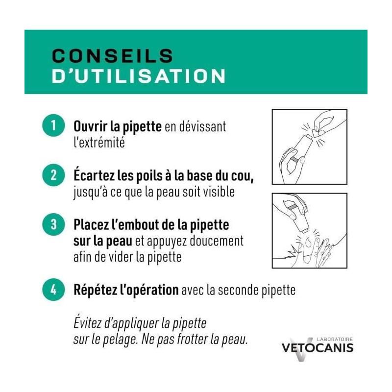 Protégez votre chat avec VETOCANIS - Pipettes anti-parasites efficaces