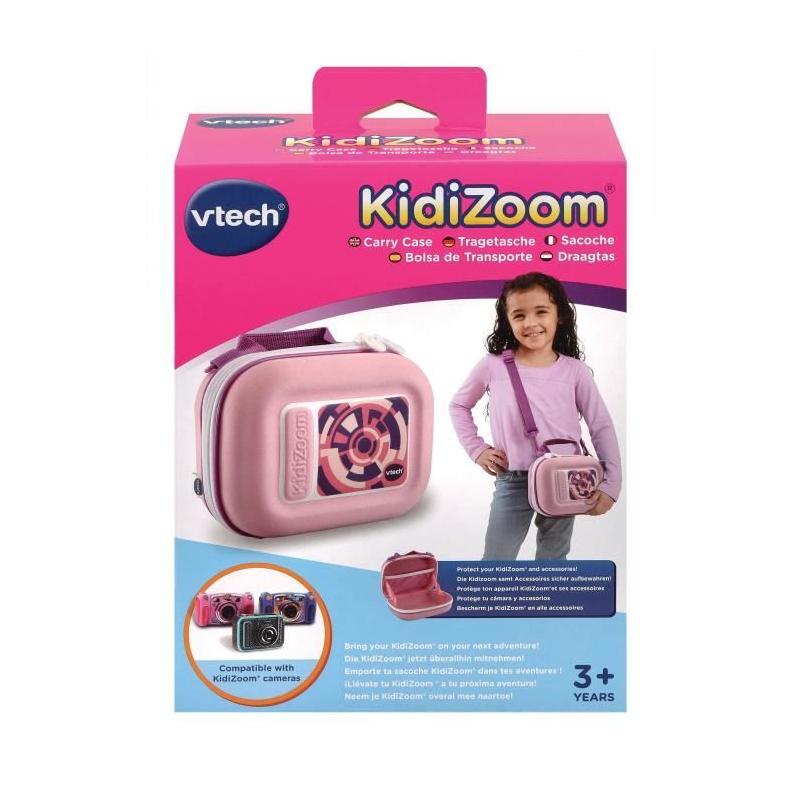 Étui rose pour KidiZoom : accessoire ludique pour appareils photos et vidéos