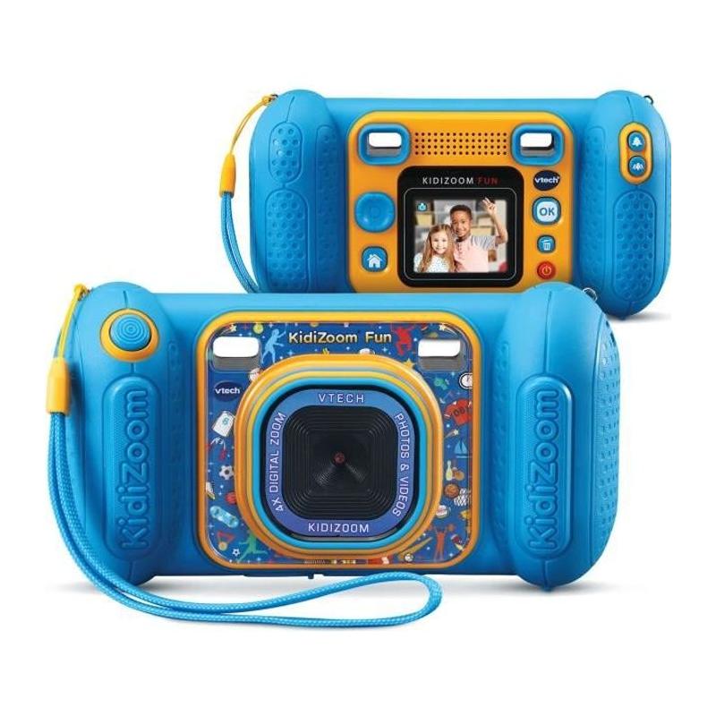 Appareil photo 9 en 1 pour enfants - VTECH Kidizoom Fun Bleu - Mixte - Bleu