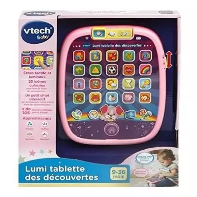 VTECH BABY - Lumi Tablette des Découvertes Rose