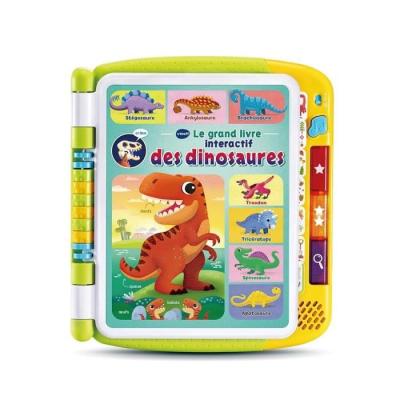 Découvrez les dinosaures avec le livre interactif VTECH!