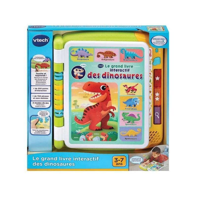 Découvrez les dinosaures avec le livre interactif VTECH!