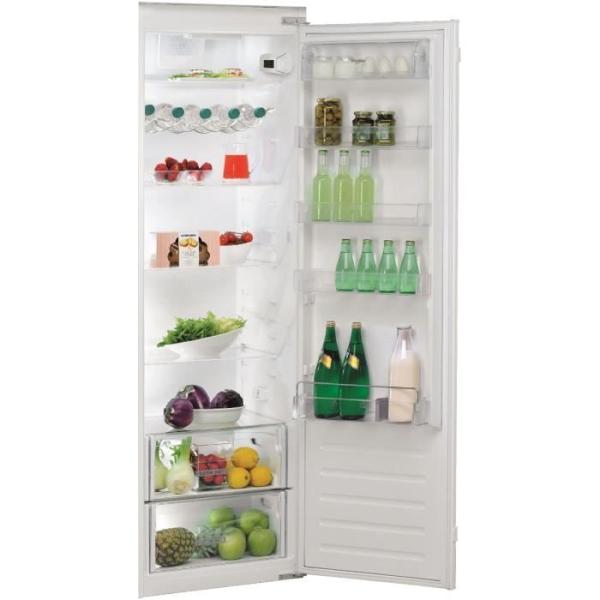 Réfrigérateur Armoire - WHIRLPOOL - ARG180712 - Encastrable - 314 L - Classe E - 54 x 54,5 x 177 cm - Blanc