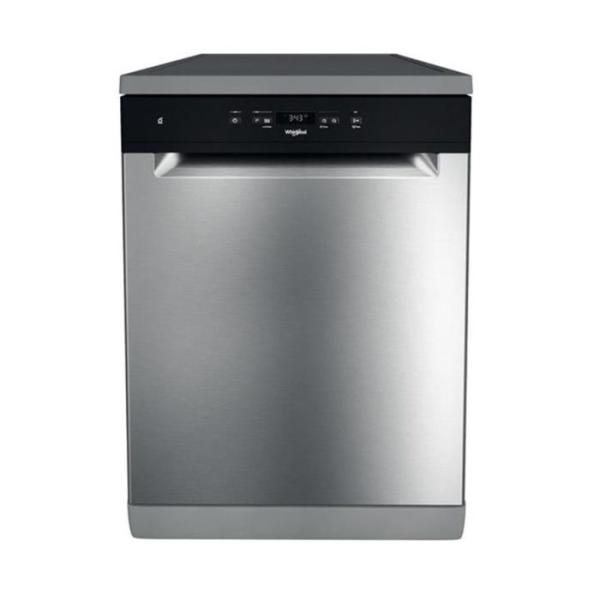 Lave-vaisselle pose libre WHIRLPOOL WFC3C34X - 14 couverts - Induction - L60cm - 44 dB - Inox