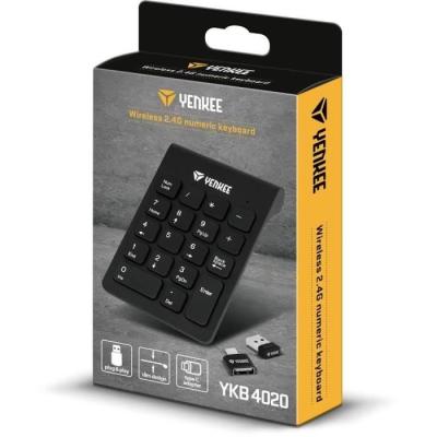 Clavier numérique sans fil YENKEE pour une saisie facile