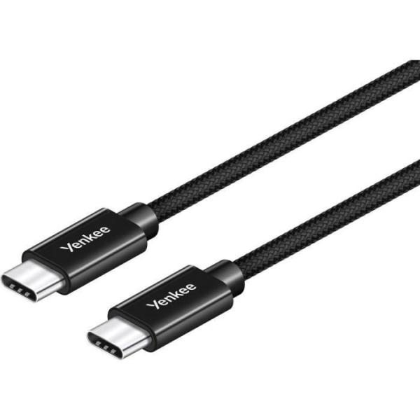 Câble USB-C 1m - YENKEE - YCU C101 BK