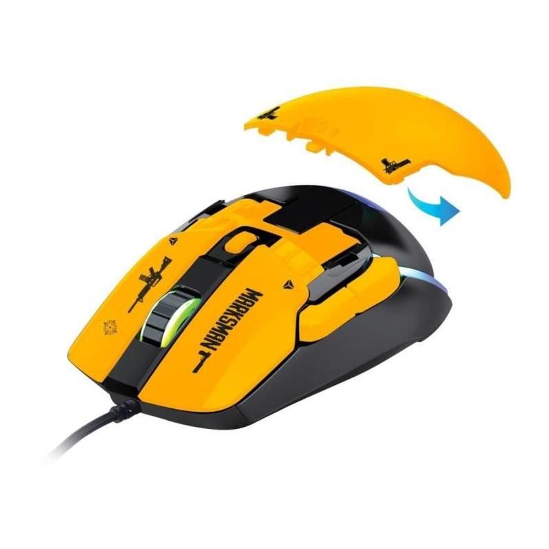Souris gaming ultra-réactive - MARKSMAN - YENKEE - YMS 3600YW