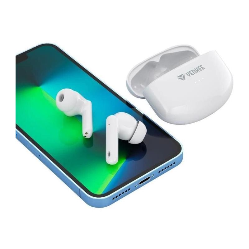 Écouteurs sans fil rechargeable: TWS HARMON YENKEE - YHP 08BT ANC