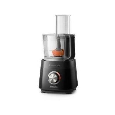 Philips Robot Multifonction Double Disque & Presse-agrumes HR7510/10 Noir