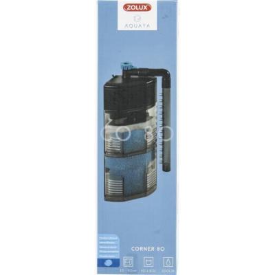 Filtre d'angle Zolux pour aquarium 40-80L - Débit 300 L/h