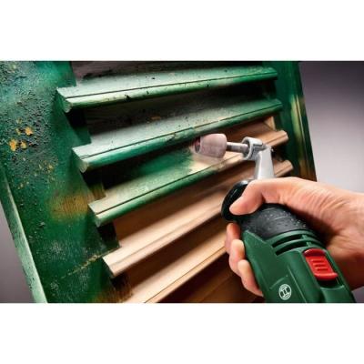 Ensemble porte-manchon et manchon abrasif Bosch - pour un ponçage efficace (Grain 80, 30mm)