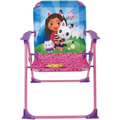 Ensemble de jardin FUN HOUSE - Salon Gabby, Table 46x46cm, 2 chaises, parasol