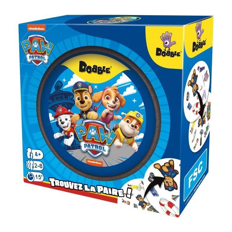 Dobble : Pat Patrouille|Zygomatic - 5 mini-jeux pour apprendre - 6 ans+
