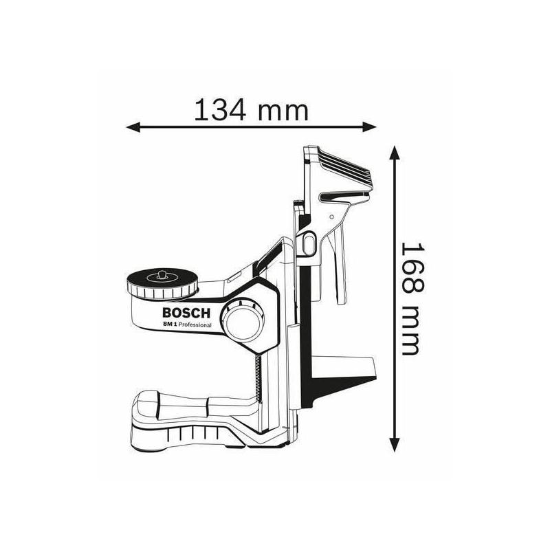 Accessoire Bosch Professionnal BM1: le must-have pour vos lasers lignes