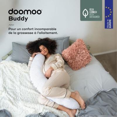 Coussin de Grossesse et d'Allaitement Buddy, Confort Optimal!