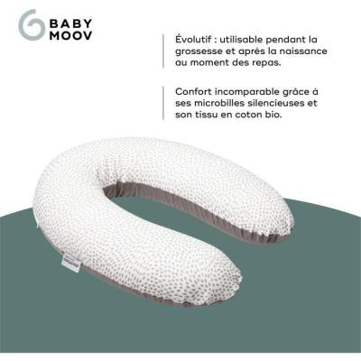 Coussin de Grossesse et d'Allaitement Buddy, Confort Optimal!