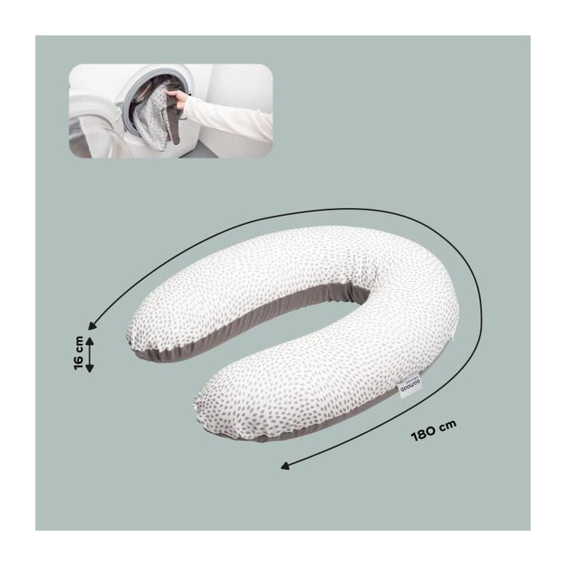 Coussin de Grossesse et d'Allaitement Buddy, Confort Optimal!