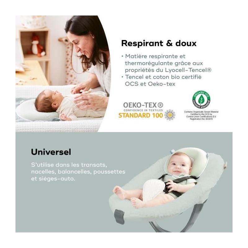 Cale tête bébé Morphologique - Fresh Sage Green