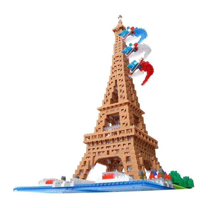Assemblez la Tour Eiffel avec Nanoblock - 500 pièces