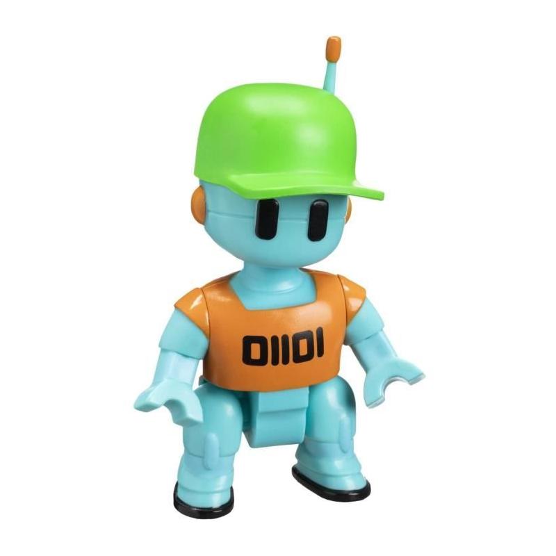 Figurine articulée Bandai Stumble Guys Robot Guy 11 cm - Avec stickers