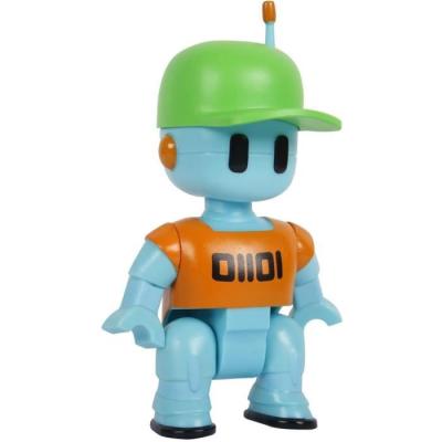 Figurine articulée Bandai Stumble Guys Robot Guy 11 cm - Avec stickers