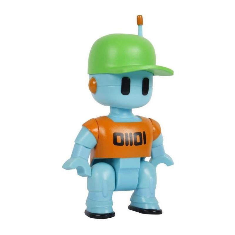Figurine articulée Bandai Stumble Guys Robot Guy 11 cm - Avec stickers