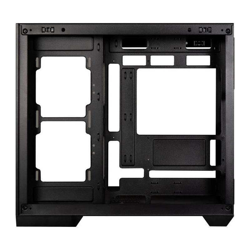 Boîtier PC BITFENIX Triton Cube ATX Noir : Verre trempé, USB-C et A-RGB
