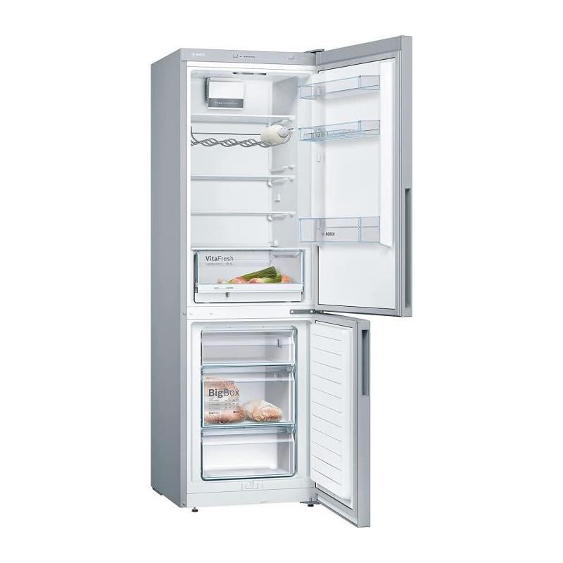 Réfrigérateur Bosch KGV36VLEAS 307L - Froid Brassé - Inox