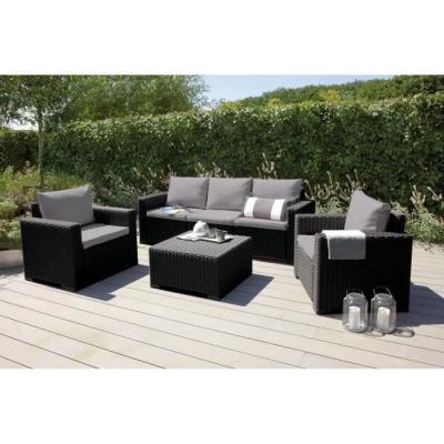 Ensemble de jardin modulable ALLIBERT CALIFORNIA Gris