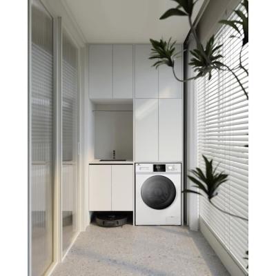 Lave-linge hublot Continental Edison 8kg - Moteur induction