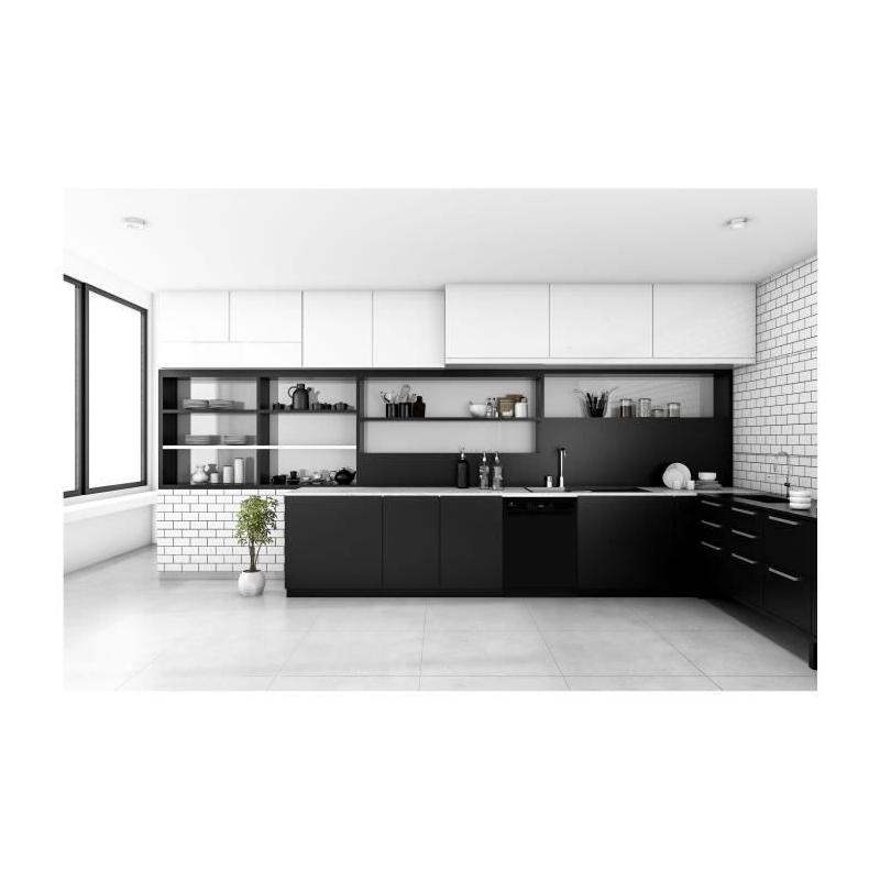 Lave-vaisselle Continental Edison 15 couverts - Noir, Classe D