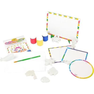 Kit de peinture amusant avec des éponges - CRAYOLA - Pour les petits artistes