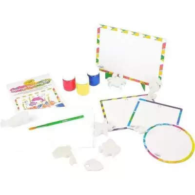 Kit de peinture amusant avec des éponges - CRAYOLA - Pour les petits artistes