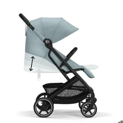 Poussette Beezy BLK - Stormy Blue, style urbain et pratique