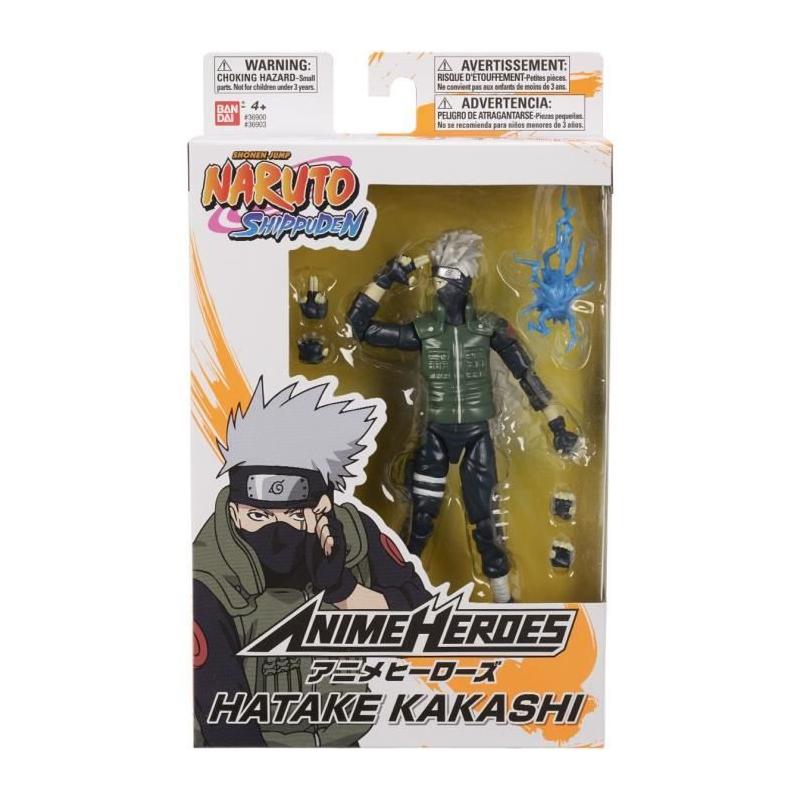 Figurine Anime Heroes 17 cm Kakashi Hatake Naruto Shippuden - BANDAI
