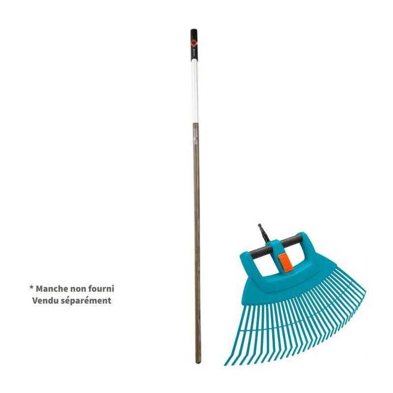 Balai à gazon 2 en 1 XXL GARDENA - 77cm - Garantie 25 ans