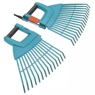 Balai à gazon 2 en 1 XXL GARDENA - 77cm - Garantie 25 ans