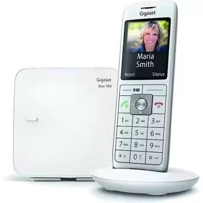 Téléphone Fixe GIGASET CL 660 Blanc - Répertoire 400 contacts