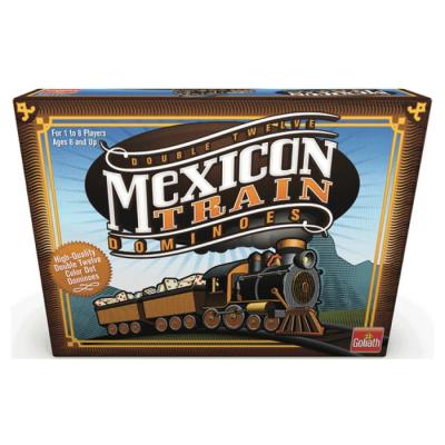 Dominos du train mexicain: jeu de société captivant!